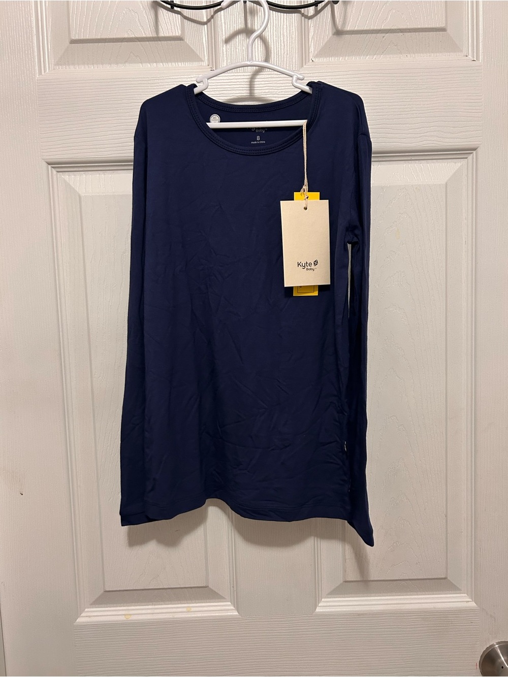 Kyte baby NWT bamboo top. Size 8.